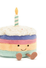 JELLYCAT INC AMUSABLE RAINBOW BDAY CAKE