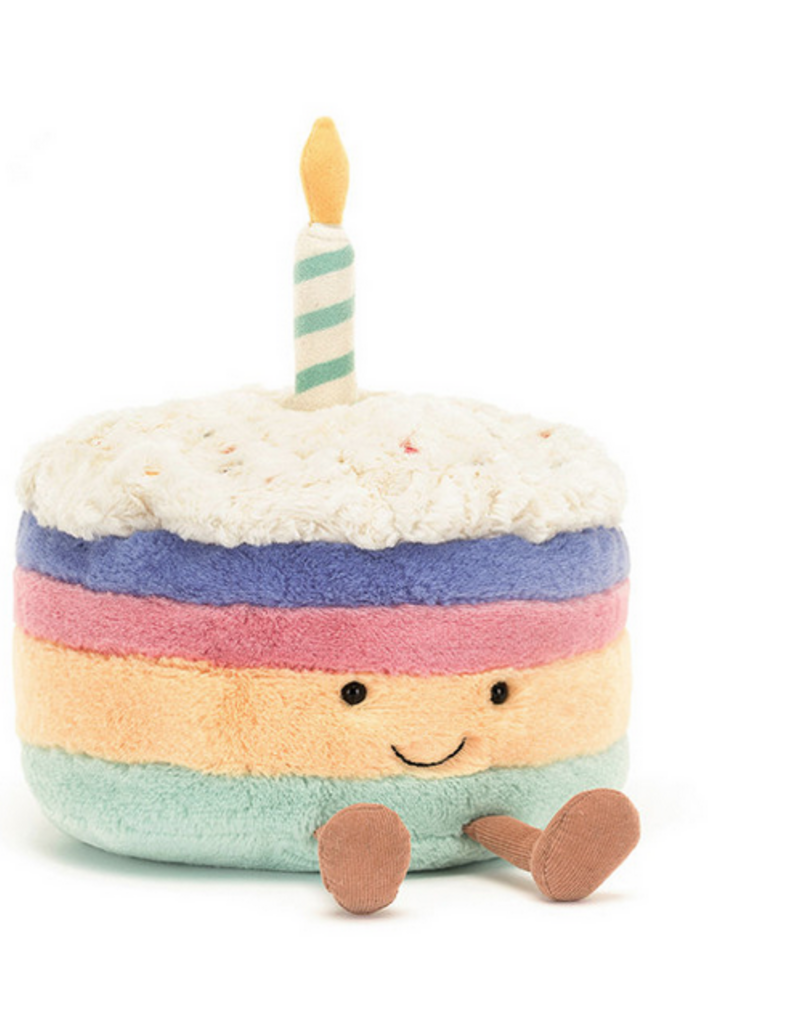 JELLYCAT INC AMUSABLE RAINBOW BDAY CAKE