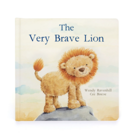 JELLYCAT INC THE VERY BRAVE LION BOOK