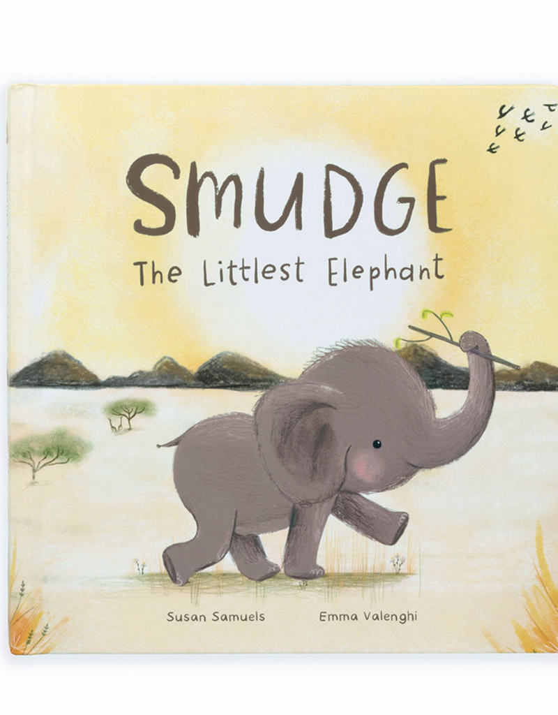 JELLYCAT INC SMUDGE THE LITTLEST ELEPHANT BOOK