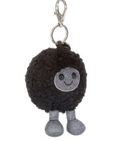 JELLYCAT INC AMUSEABLES BLACK HOLE  BAG CHARM