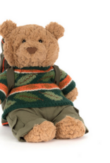 JELLYCAT INC BARTHOLOLMEW BEAR HIKING OUTFIT