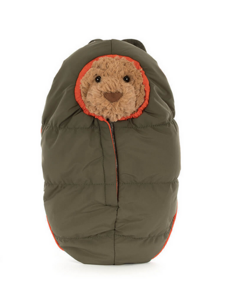 JELLYCAT INC BARTHOLOLMEW BEAR HIKING OUTFIT