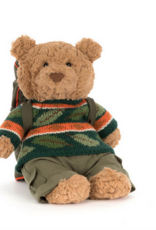 JELLYCAT INC BARTHOLOLMEW BEAR HIKING OUTFIT