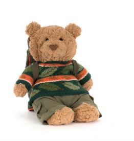 JELLYCAT INC BARTHOLOLMEW BEAR HIKING OUTFIT