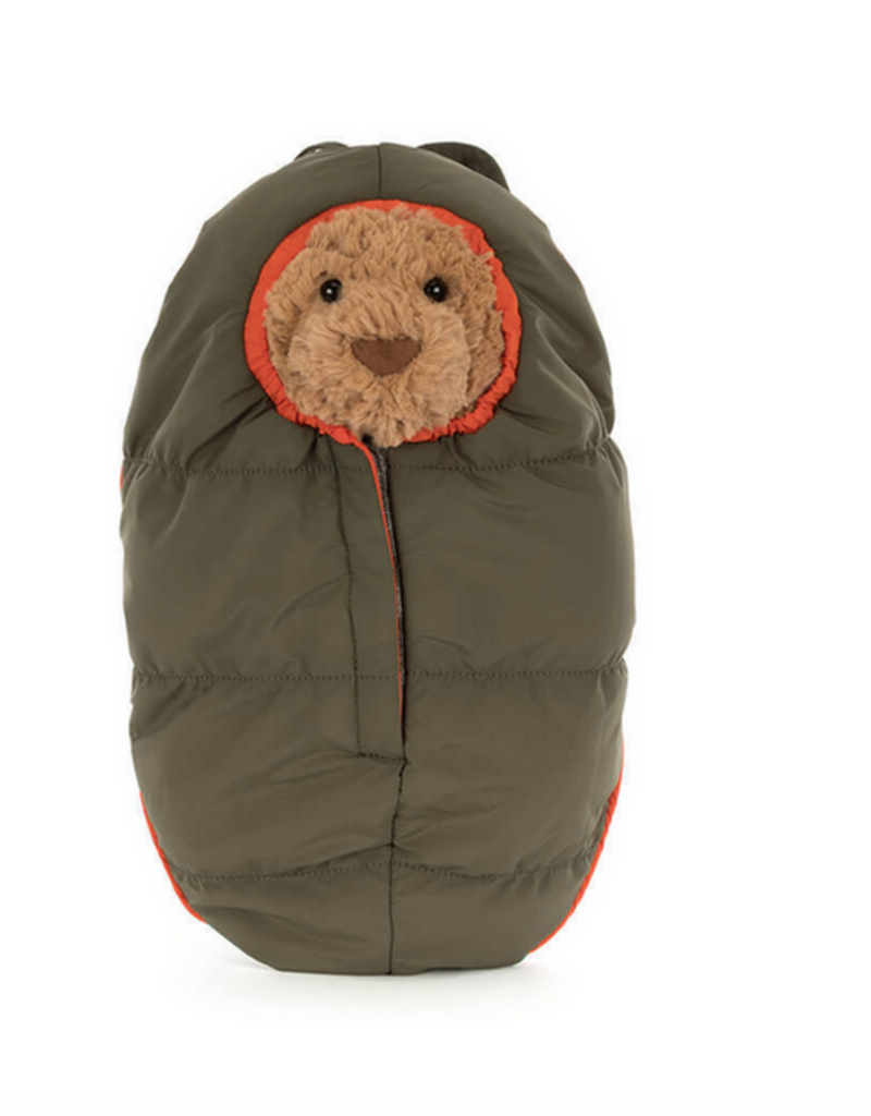 JELLYCAT INC BARTHOLOLMEW BEAR HIKING OUTFIT