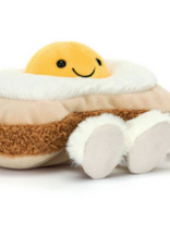 JELLYCAT INC AMUSEABLES EGGLANTINE EGG ON TOAST