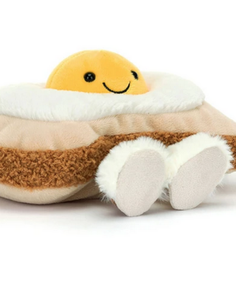 JELLYCAT INC AMUSEABLES EGGLANTINE EGG ON TOAST