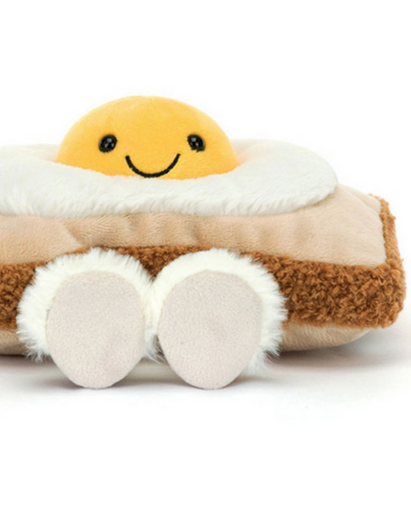 JELLYCAT INC AMUSEABLES EGGLANTINE EGG ON TOAST