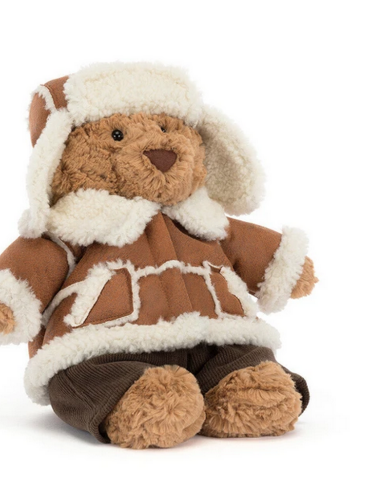 JELLYCAT INC BARTHOLOLMEW BEAR ALPINE OUTFIT
