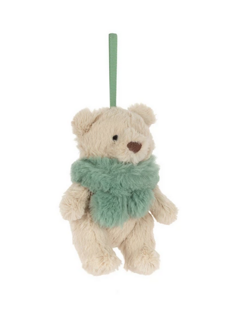 JELLYCAT INC BARTHOLOLMEW BEAR JR WINTER WARMER DECORATION