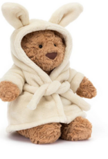 JELLYCAT INC BARTHOLOMEW BEAR W/BATHROBE