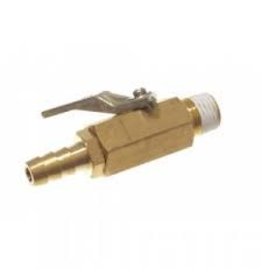 BRASS SHUTOFF VALVE 1/4"X5/16"