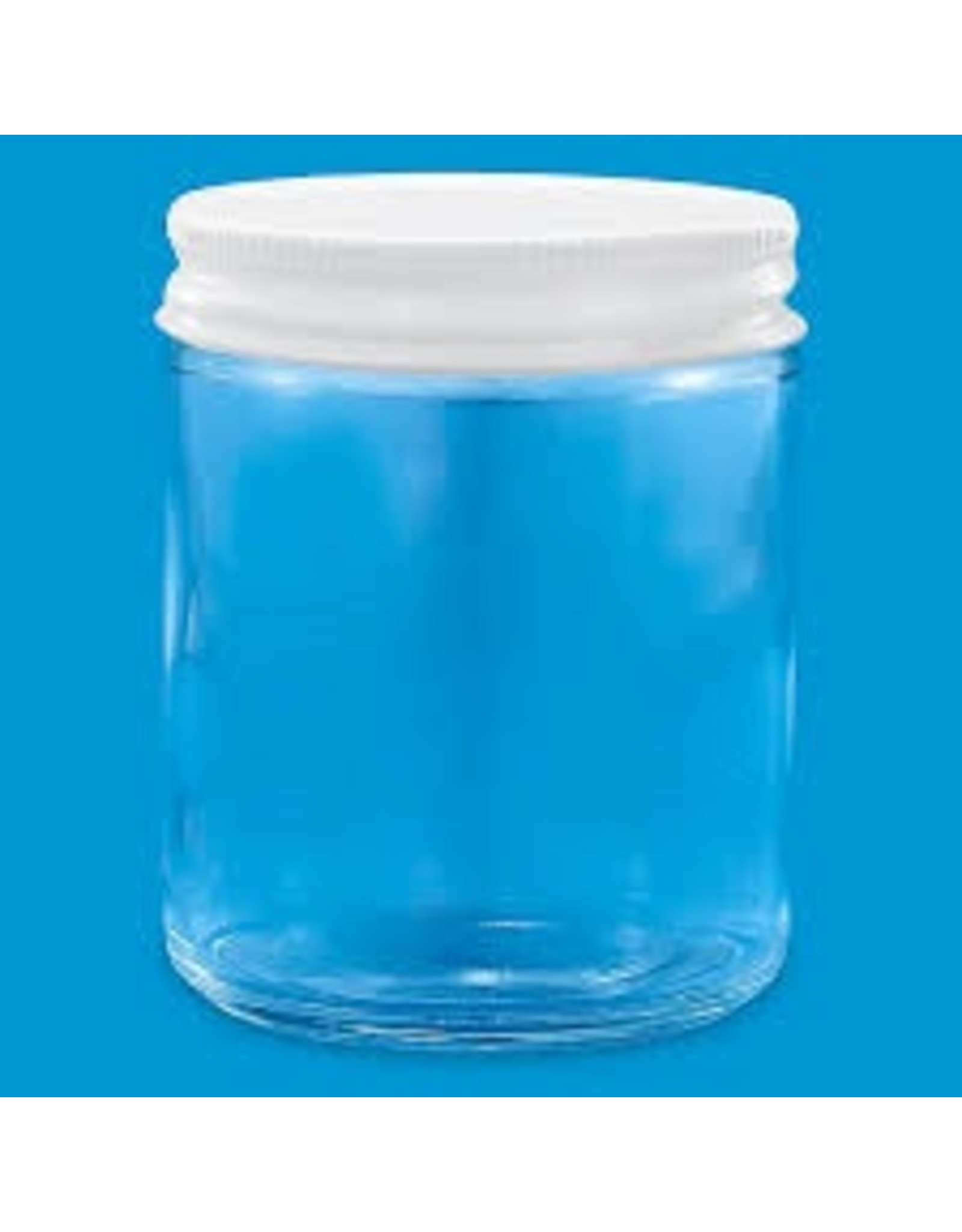 8 OZ STORAGE JAR WITH METAL LID