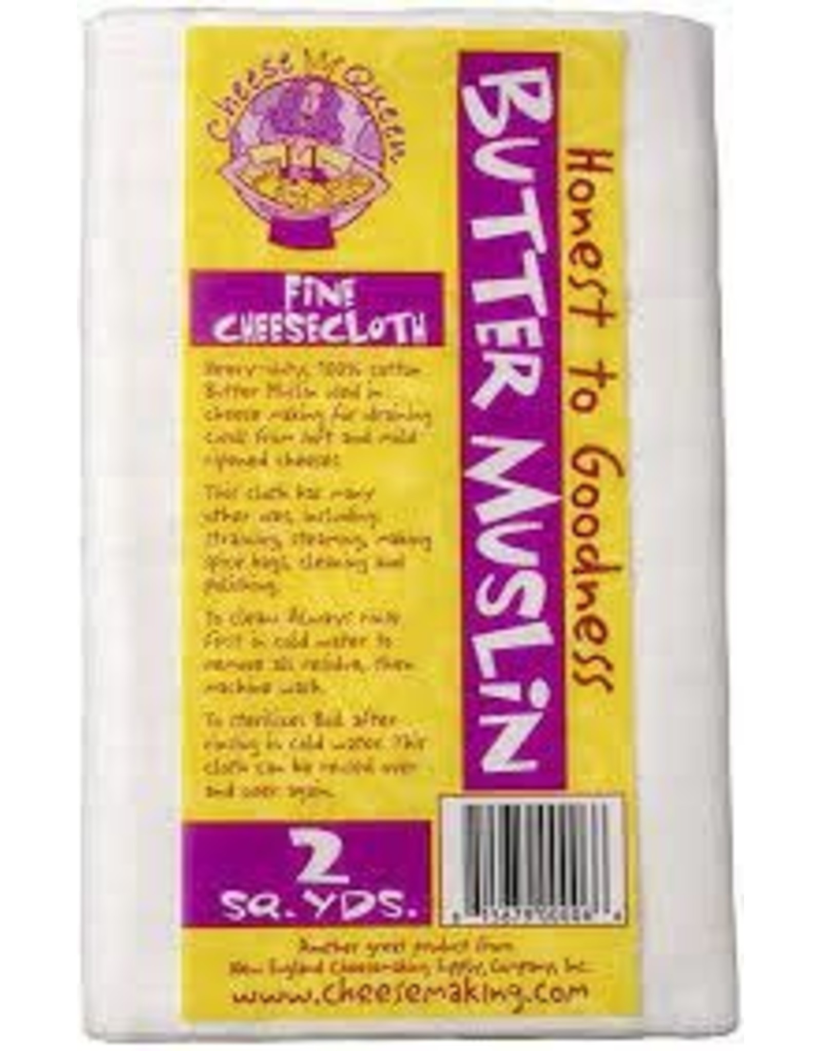 NEW ENGLAND BUTTER MUSLIN 1 SQ YARD.