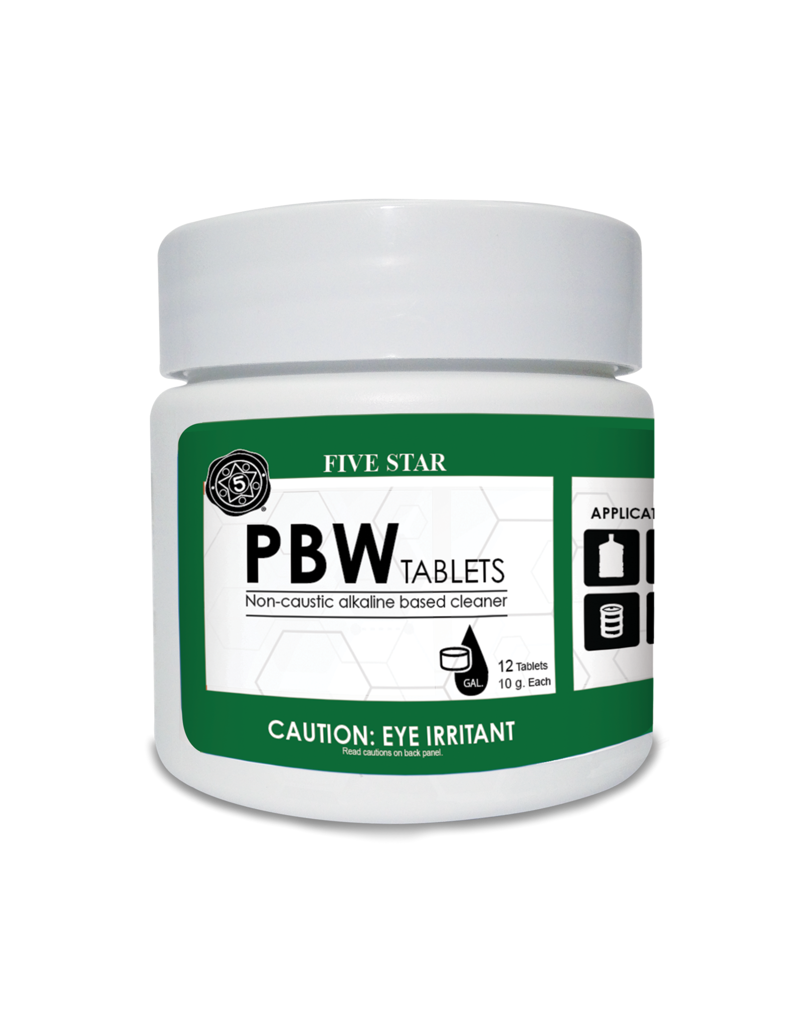 FIVE STAR PBW TABLETS 10 GRAM
