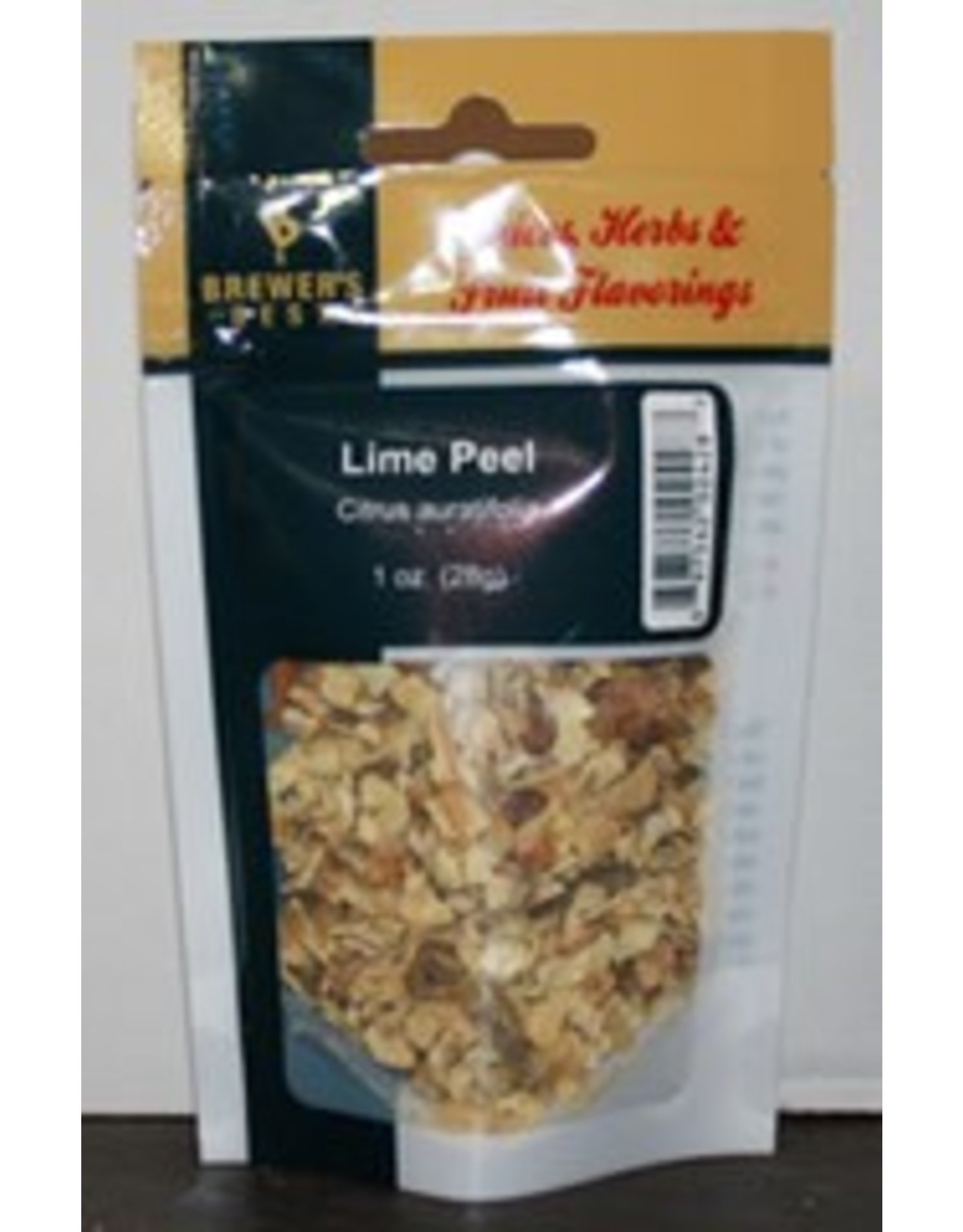 DRIED LIME PEEL 1OZ