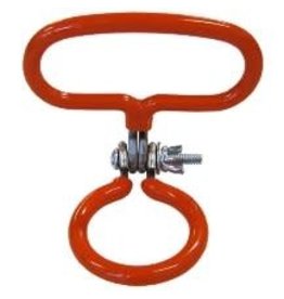LARGE CARBOY HANDLE- BURGUNDY
