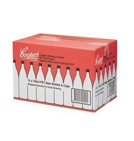 COOPERS P.E.T BOTTLES 15 PACK