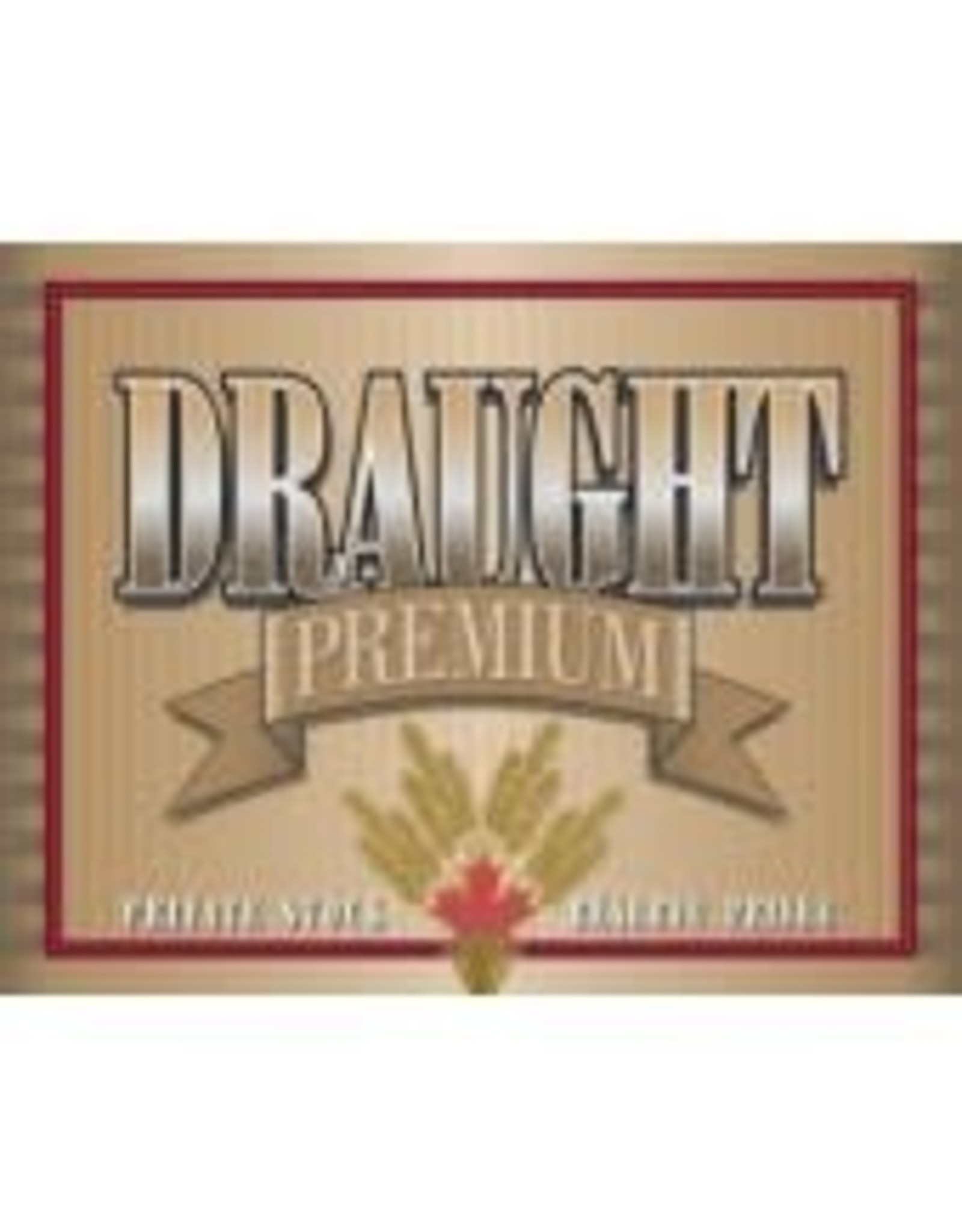 BEER LABEL DRAUGHT PREMIUM