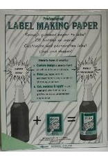 BLUE LABEL MAKING PAPER PK/18