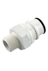 POLYSULFONE COUPLER MALE 1/2"