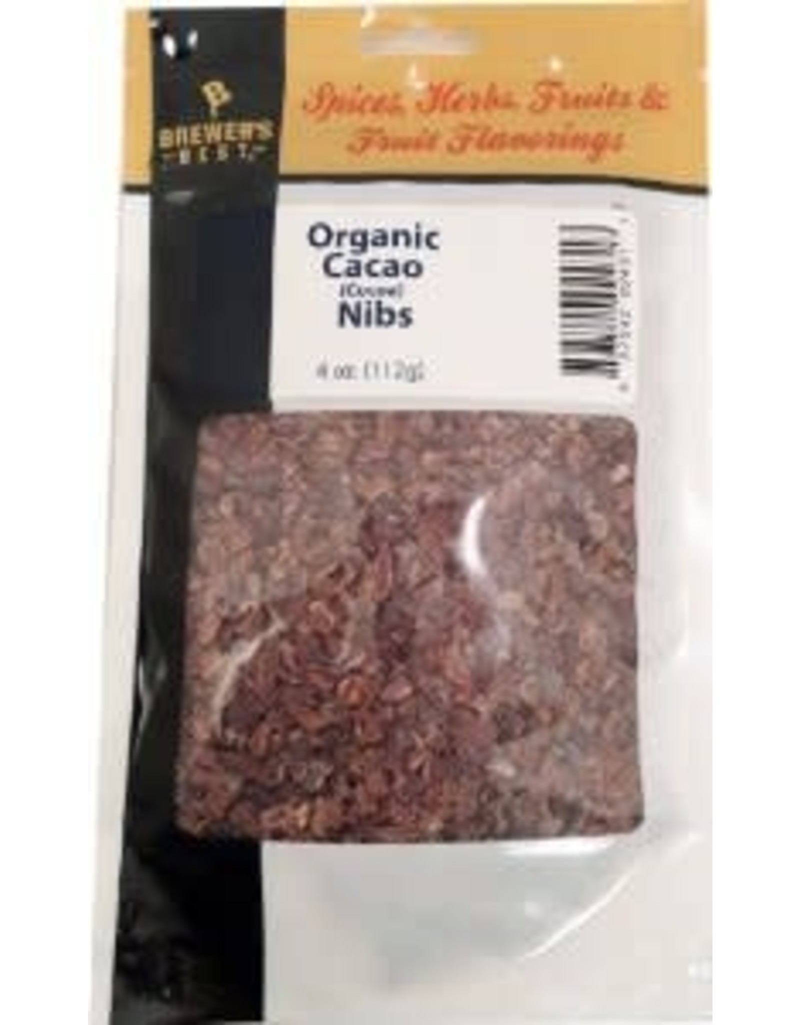 ORGANIC CACAO NIBS 4 OZ