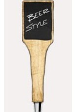 RUSTIC CHALKBOARD TAP HANDLE