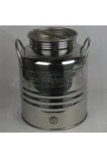 SUPERFUSTINOX 25L STAINLESS OLIVE OIL DRUM