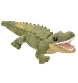 Wild Republic Green Alligator Plush (12")