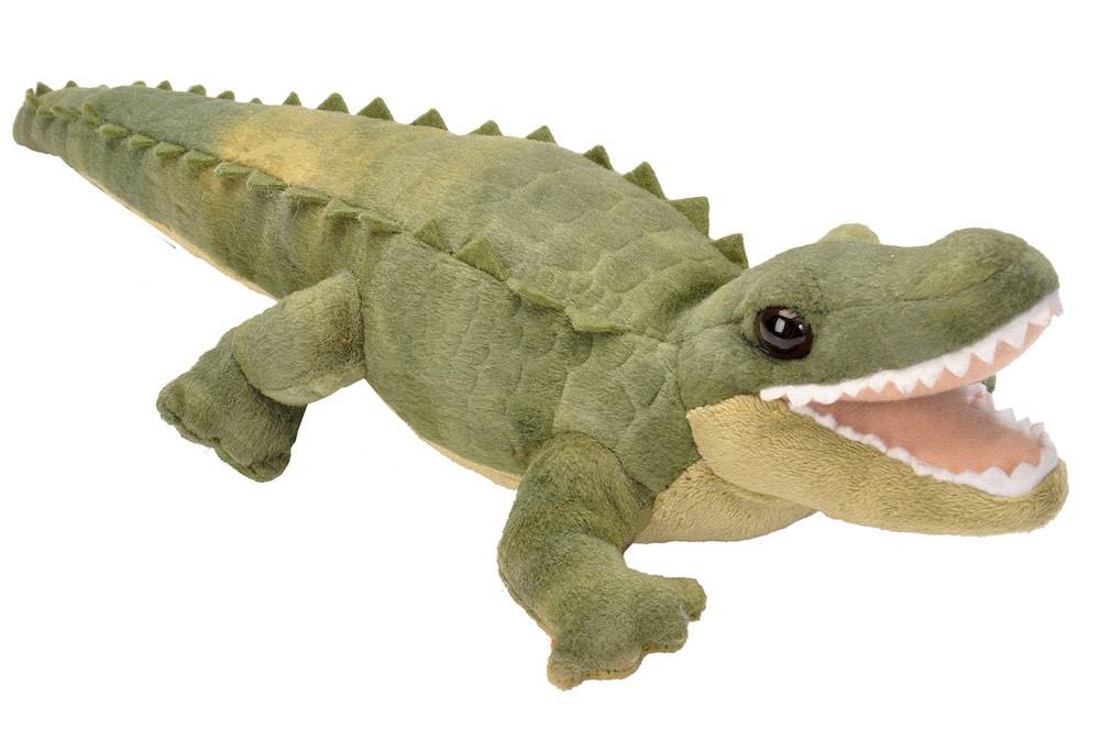 Green Alligator Plush (12")
