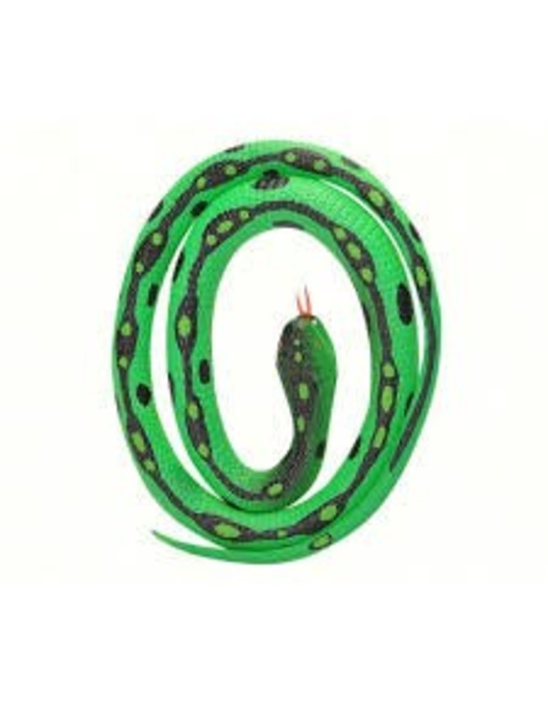 Wild Republic Rubber Snake Green Garter (46")