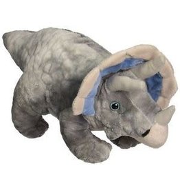 Wild Republic Plush Dinosauria Triceratops  (15")