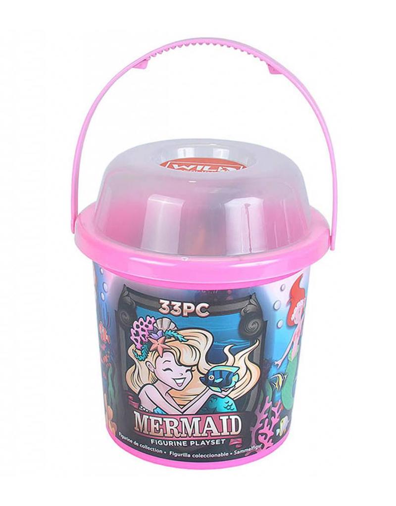 Wild Republic Bucket Mermaid (33 Pieces)