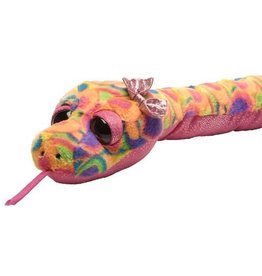 Wild Republic Plush Snake Sweet & Sassy Sherbert (54")