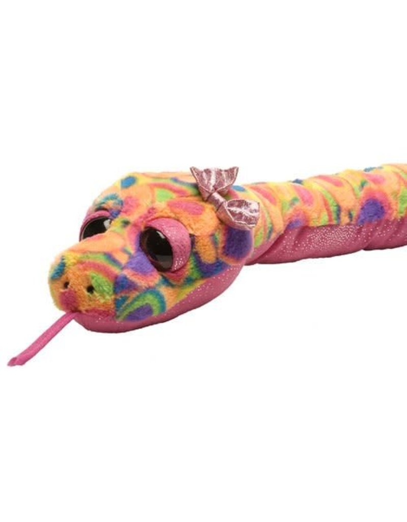 Wild Republic Plush Snake Sweet & Sassy Sherbert (54")