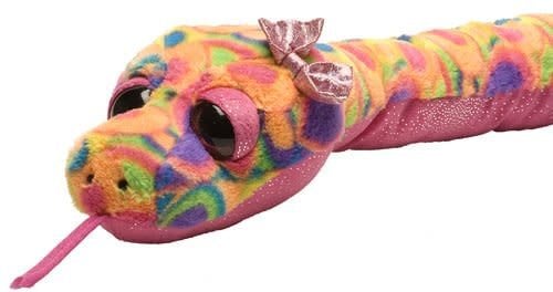 Plush Snake Sweet & Sassy Sherbert (54")