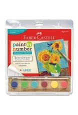 Faber-Castell Craft Kit Paint By Number Museum Series Sunflowers