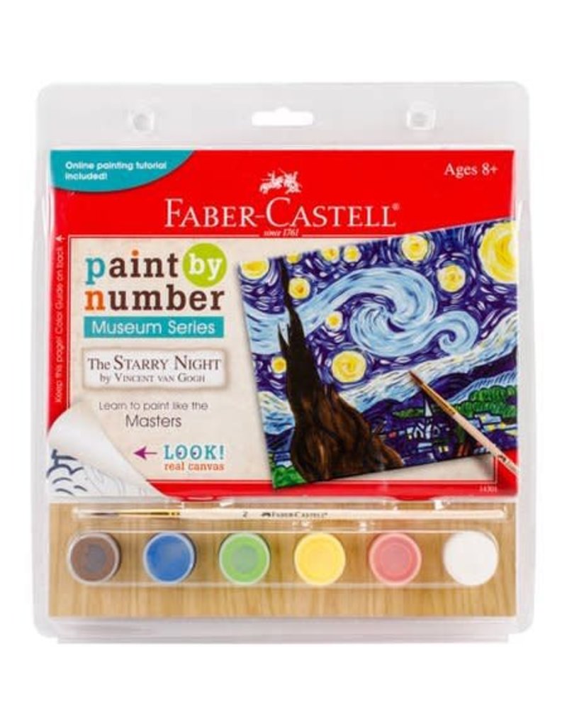 Faber-Castell Craft Kit Paint By Number Museum Series The Starry Night