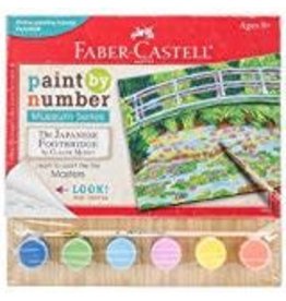 Faber-Castell Craft Kit Paint By Number Museum Series Japanese Footbridge