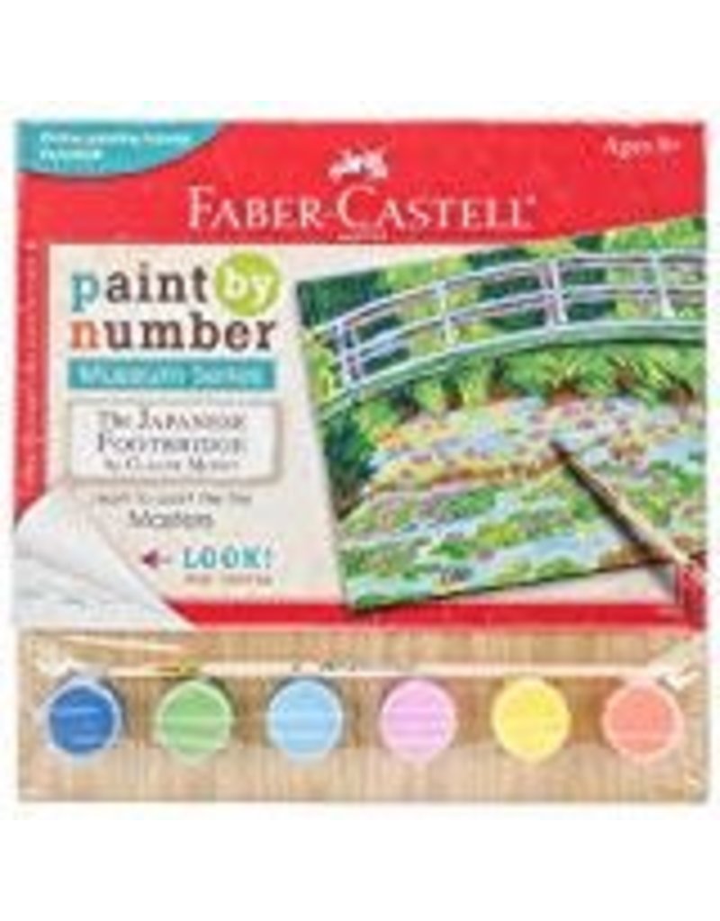 Faber-Castell Craft Kit Paint By Number Museum Series Japanese Footbridge