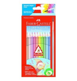 Faber-Castell Art Supplies 12 Grip Watercolor EcoPencils