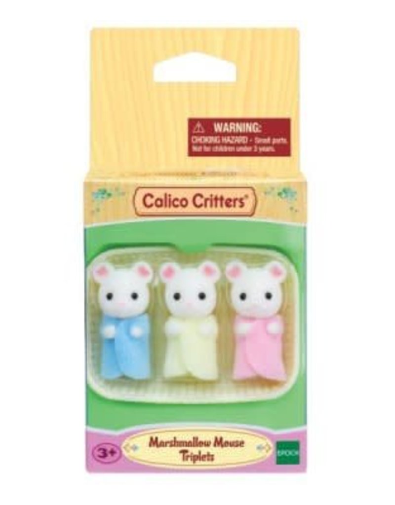 Calico Critters Calico Critters Marshmallow Mouse Triplets