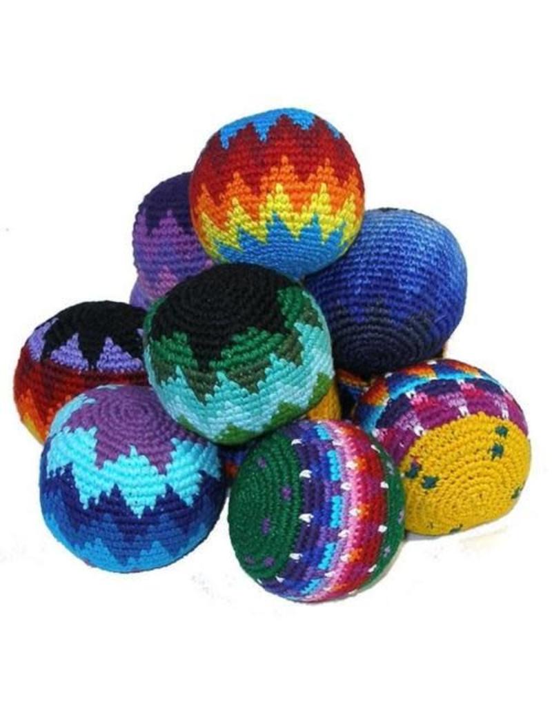 Schylling Toys Novelty Guatemalan Kick/Hacky Sack (Colors Vary; Sold Individually)