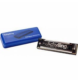Schylling Musical Blues Harmonica In Plastic Case