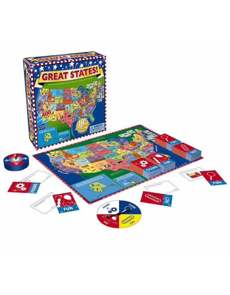 Game Zone Game Great States