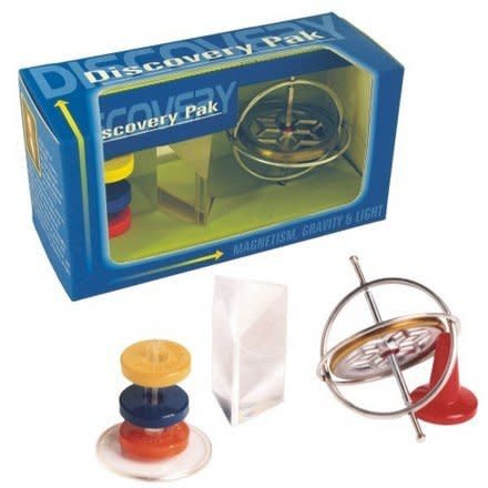 Science Kit Discovery Pack (Gyroscope, Prism, Magnets)
