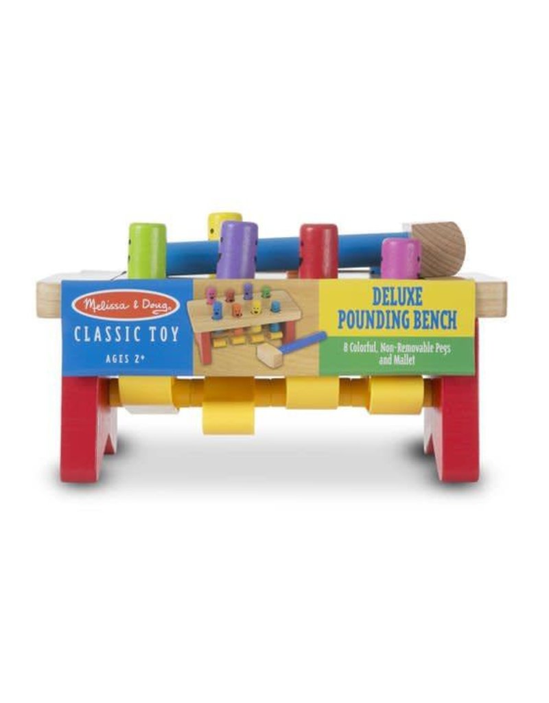 Melissa & Doug Wooden Deluxe Pounding Bench