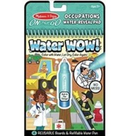 Melissa & Doug On-the-Go Water Wow Water Reveal Pad - Occupations