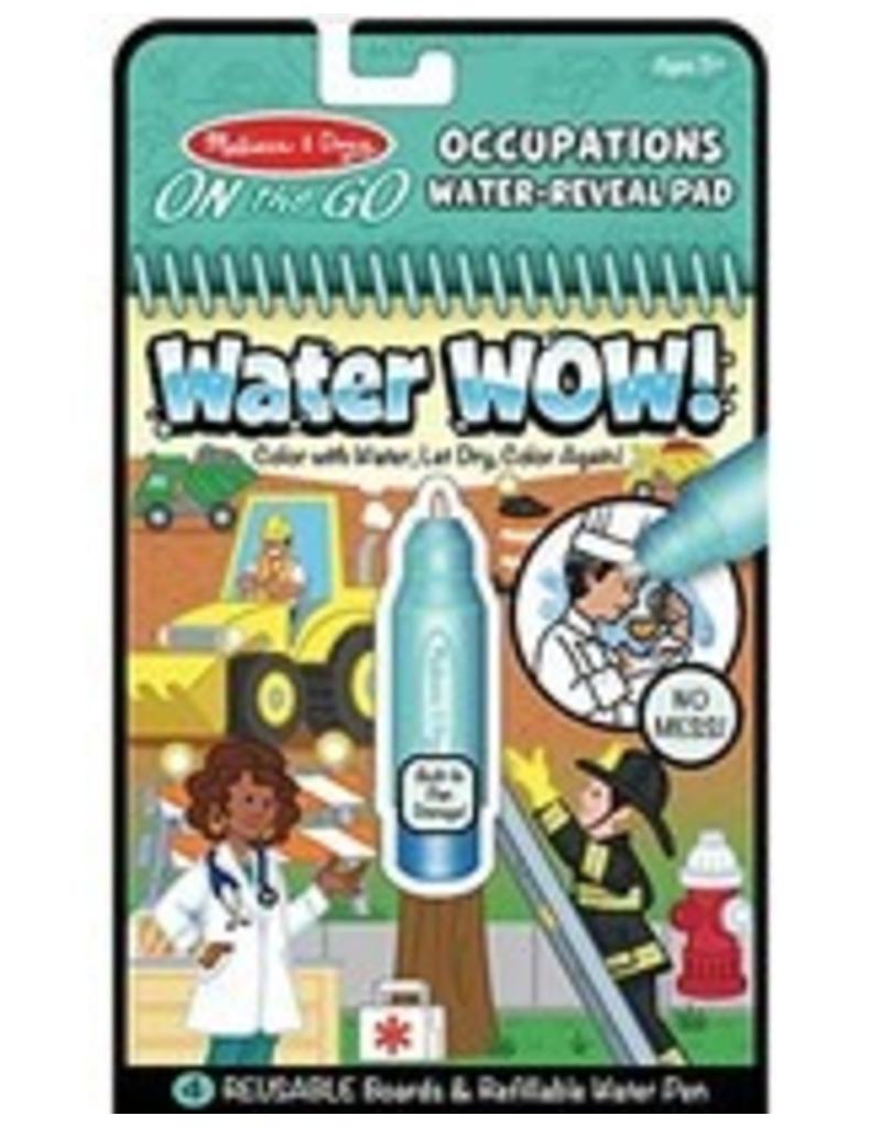 Melissa & Doug On-the-Go Water Wow Water Reveal Pad - Occupations